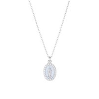 Collana Amen Sacro Cuore in Argento Zircone CLMISMBB - CLMISMBB